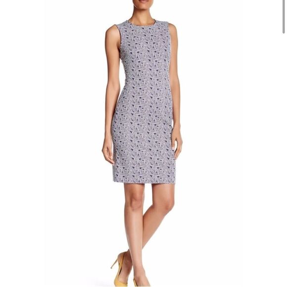 DVF Diane Von Furstenberg Regenna Sleeveless Dress Sz 6 - Picture 2 of 10